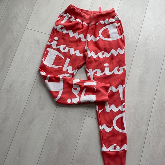 Champion Other - COPY - Champions Jogger pastel orange